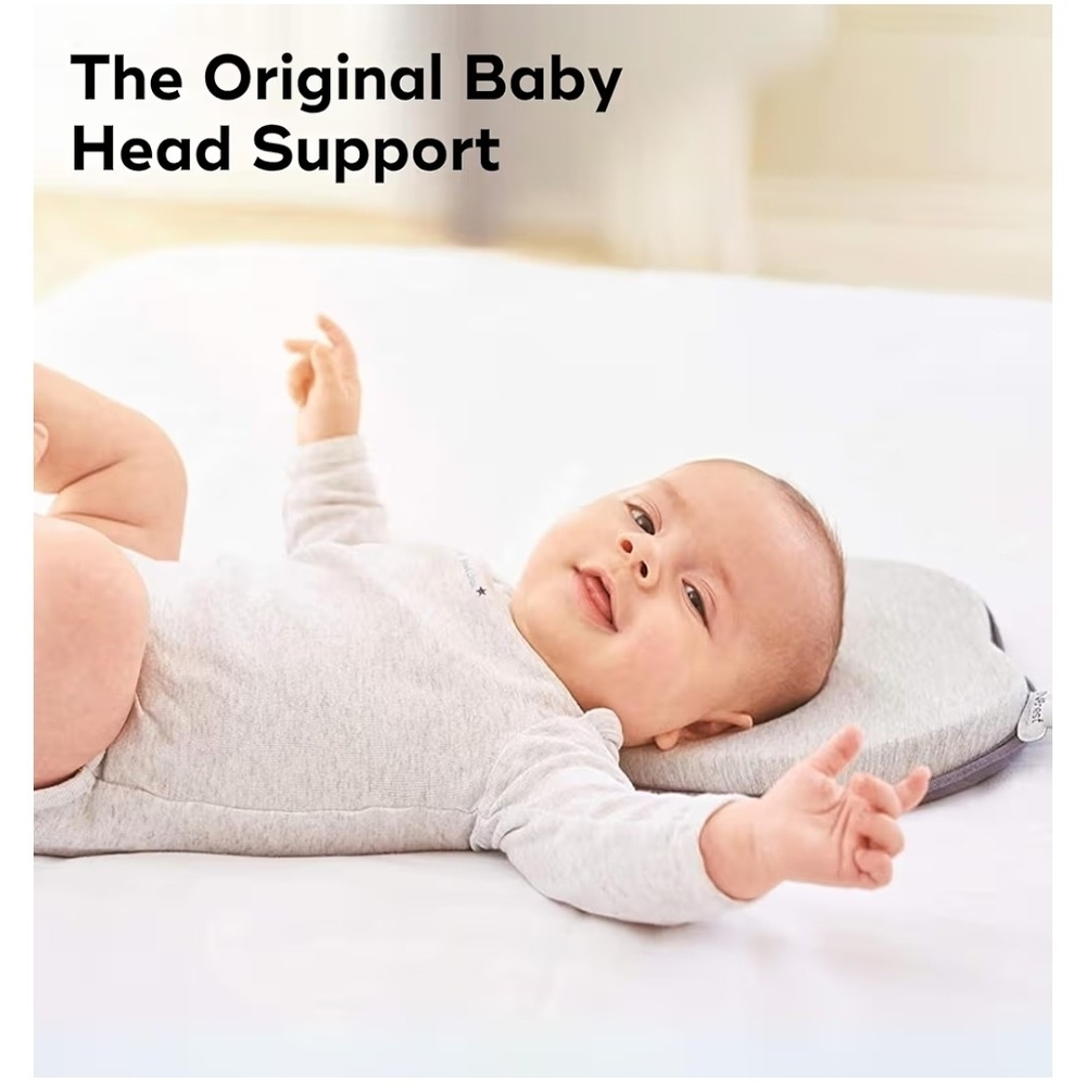 Gray Baby Head Support Pillow - Picture 2 of 8